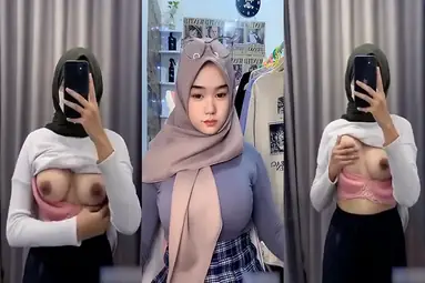 Tiktoker Hijab Toket Gede Rela Bugil Demi Konten